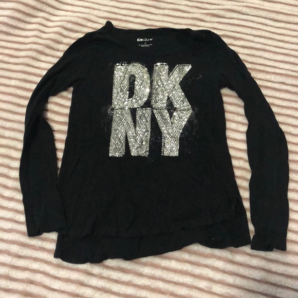 Cute dkny long sleeve tee size small - Picture 1 of 2